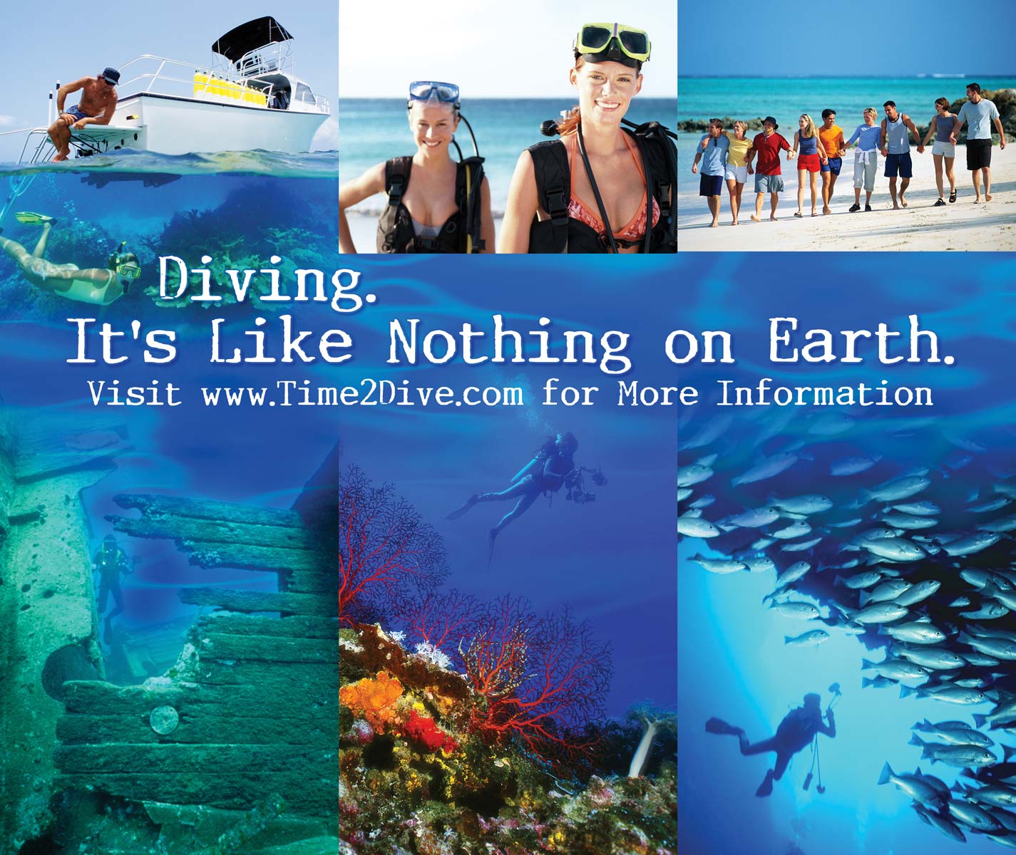 Diving Banner